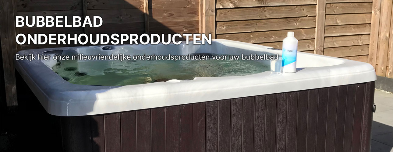 Jacuzzi en bubbelbad onderhoudsproducten